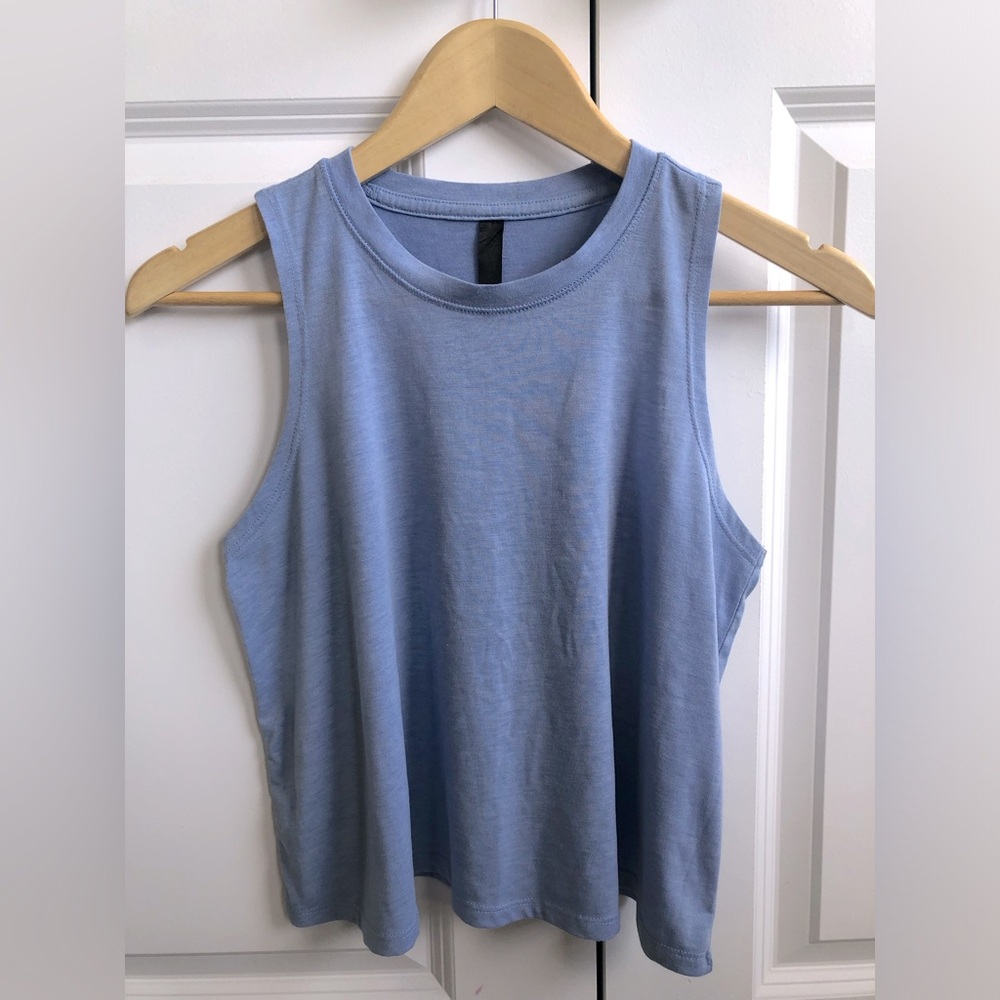 Periwinkle Crop Top, XS